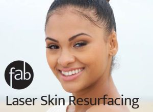 Model depicting a successful laser skin resurfacing treatment in Atlanta, Georgia.